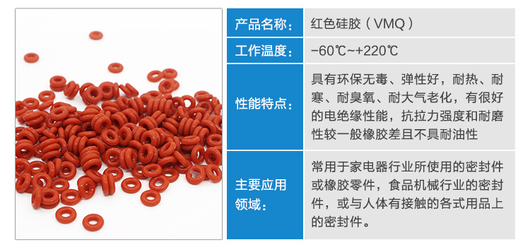 紅色硅膠