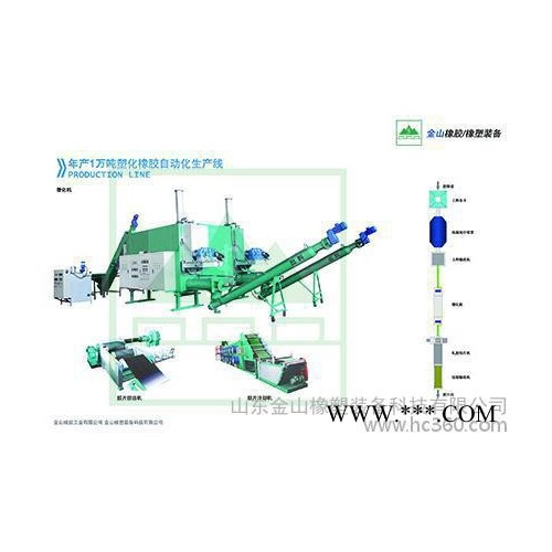 供應再生膠生產(chǎn)專用機水滸牌脫硫塑化機