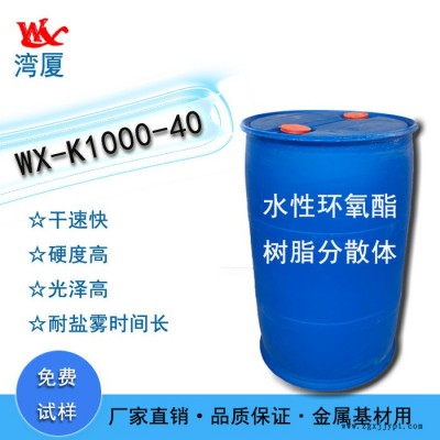 灣廈WX-K1000-40 改性環(huán)氧酯樹脂分散體 金屬底漆鋼結(jié)構(gòu)防護(hù)戶外欄桿漆樹脂