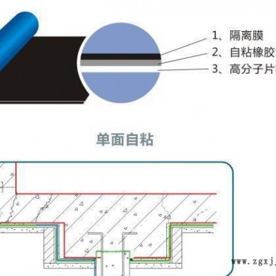 PET自粘聚合物改性瀝青防水卷材