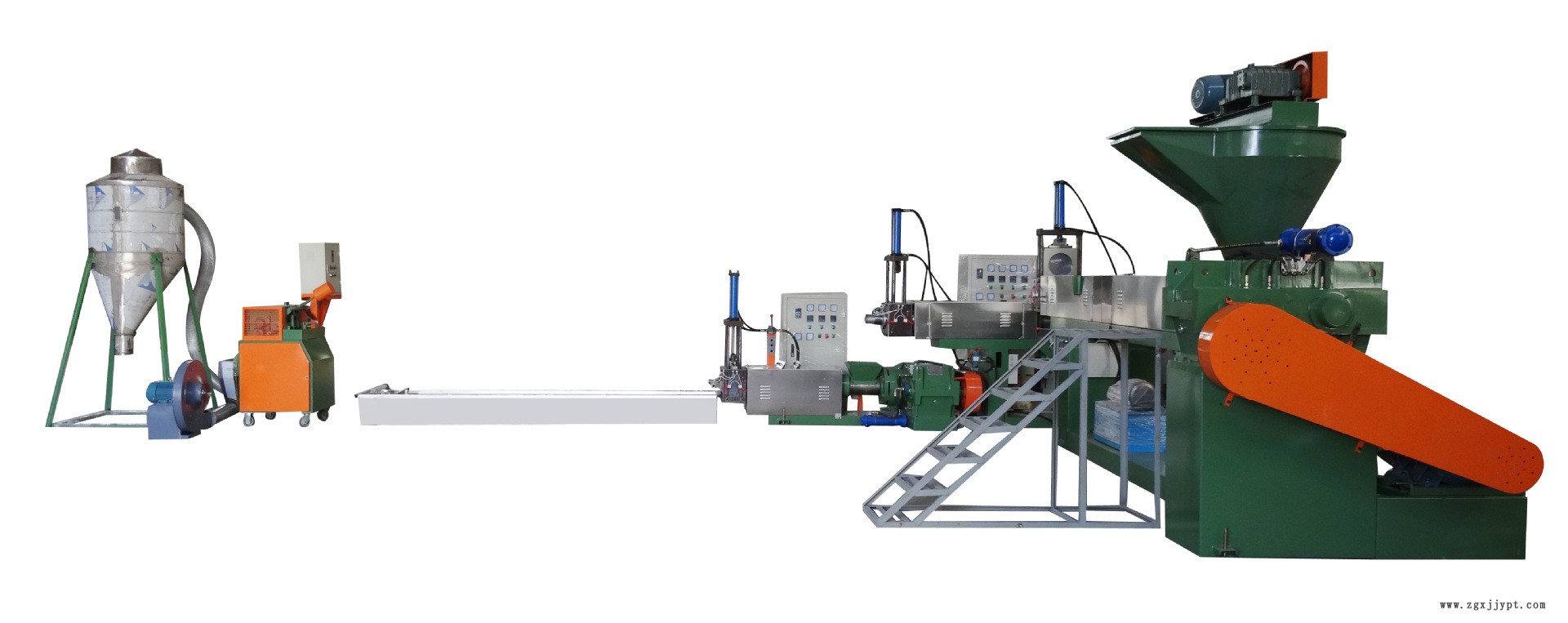 單螺桿 塑料回收模頭切粒擠出機(jī) tpu廢料水拉條子母造粒廠家供應(yīng)