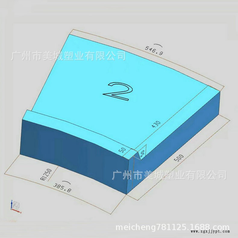 批發(fā)供應 高速公路路基標塑料模具 高速公路路面標塑料模具示例圖4