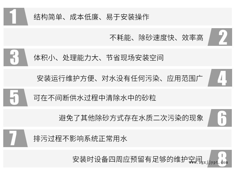 廠家直銷加厚 水力旋流器  泥沙分離分級(jí)旋流器 尾礦處理旋流子示例圖8