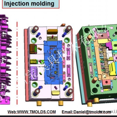 專業(yè)汽車出口模具設(shè)計(jì)，模流分析