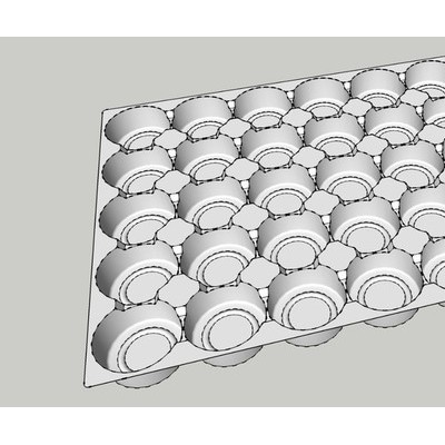 普康五金沖壓件吸塑包裝設(shè)計模具制作批量生產(chǎn)塑料內(nèi)托藥托筆類包裝化妝品塑料內(nèi)包裝托盒電子元件包裝PVC透明白色彩色植絨托盤