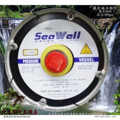 SeaWell反滲透膜堵頭S80S300-6純凈水設(shè)備膜殼端蓋封頭密封圈