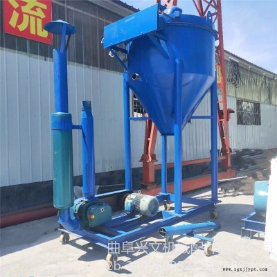 興文XWPL-250型噸包炭黑自動裝罐氣力輸送機(jī)自吸式無揚(yáng)塵真空輸送機(jī)粉煤灰裝車機(jī)