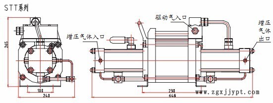 氣體增壓泵STT結(jié)構(gòu)圖