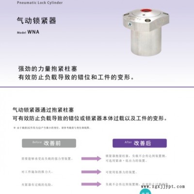 KOSMEK氣動鎖緊式夾緊器WNA考世美機(jī)械手夾緊器